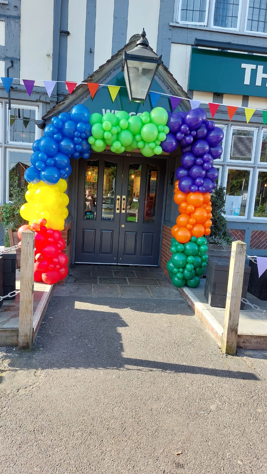 Party Hall Balloon Decoration